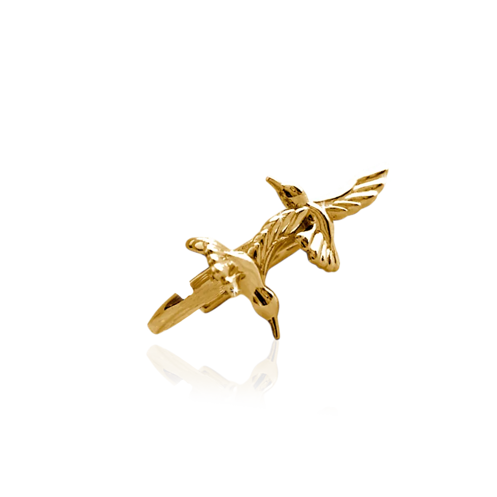 IOAKU Nectar Colibri ring gull str 7 kolibri