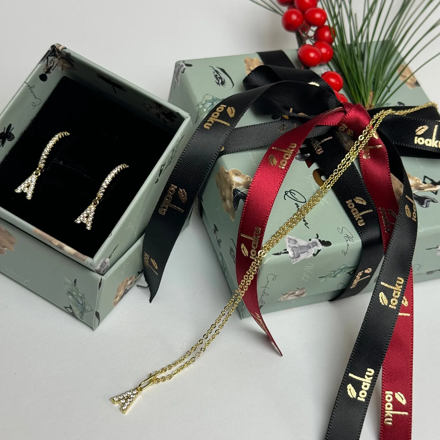 IOAKU Gift Box gaveeske small gaveklar