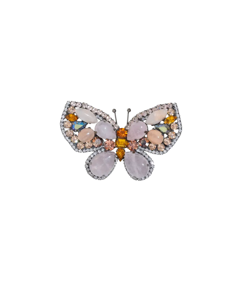 Loren Hope Butterfly Medium sommerfuglbrosje Rose