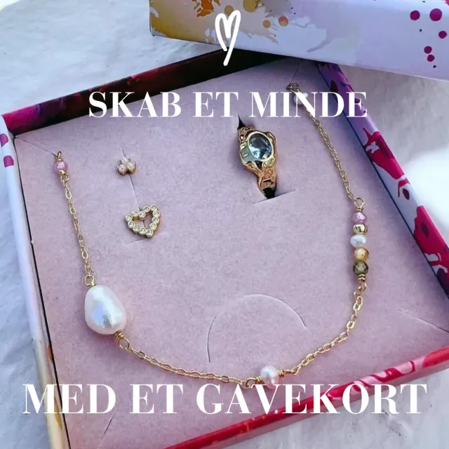 Wioga gavekort smykke valgfritt beløp e-post