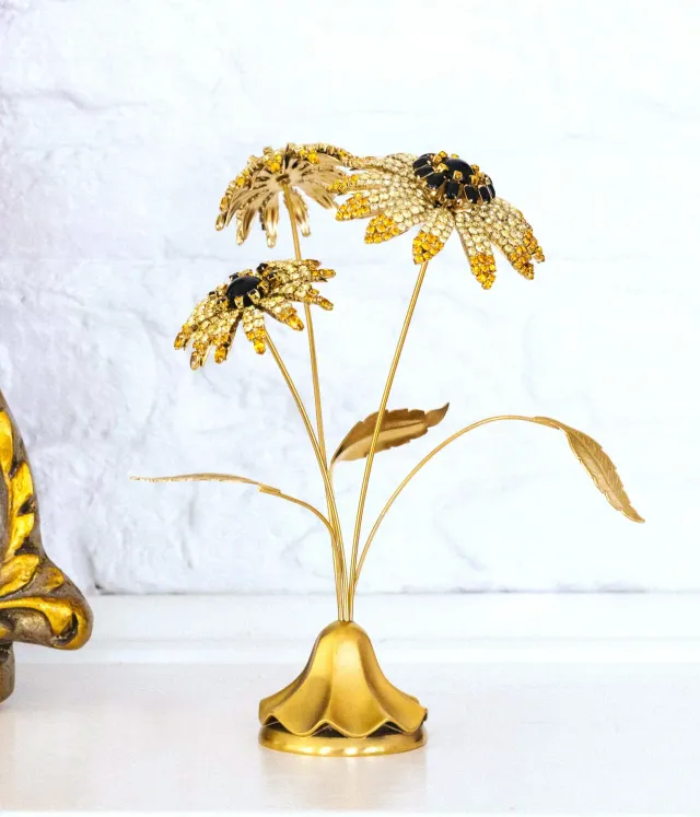 Loren Hope Flower halskjede? No – dekor Black-Eyed