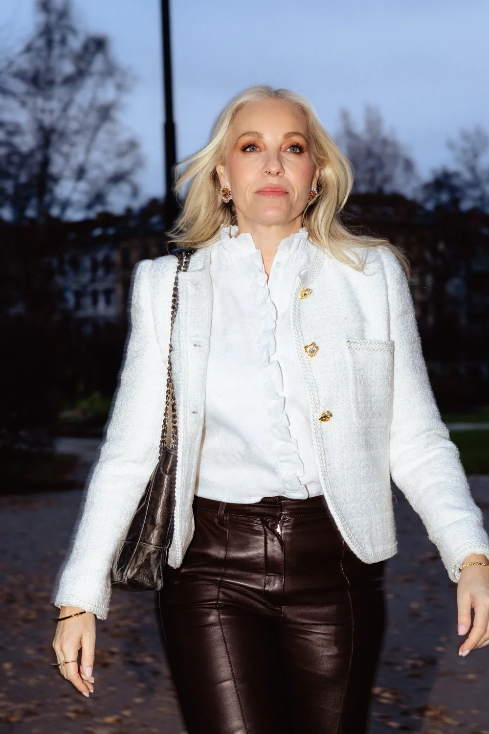 Janne Formoe Jetsetjakka jakke Benhvit ullblanding