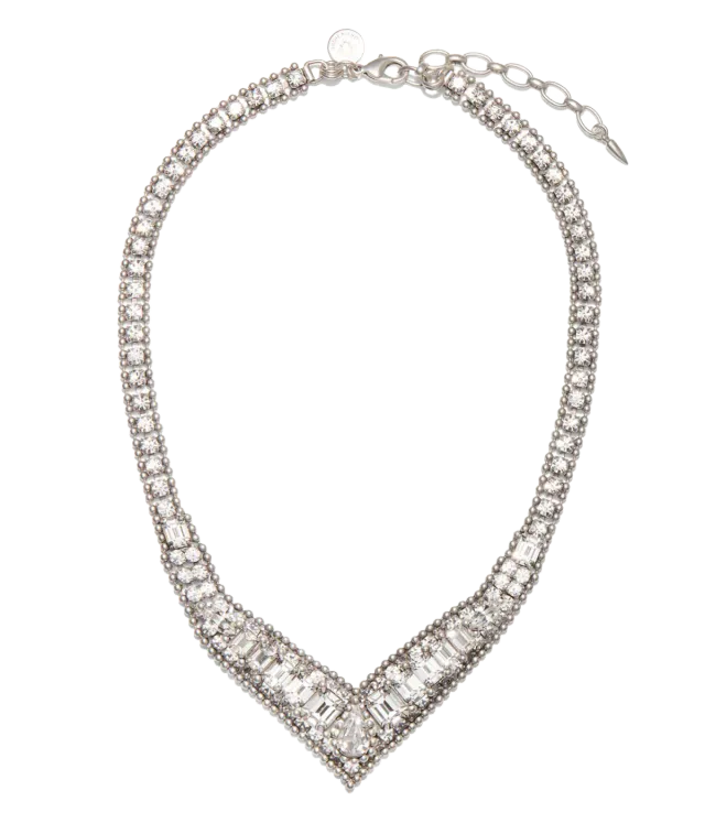 Loren Hope Alva halskjede crystal art deco