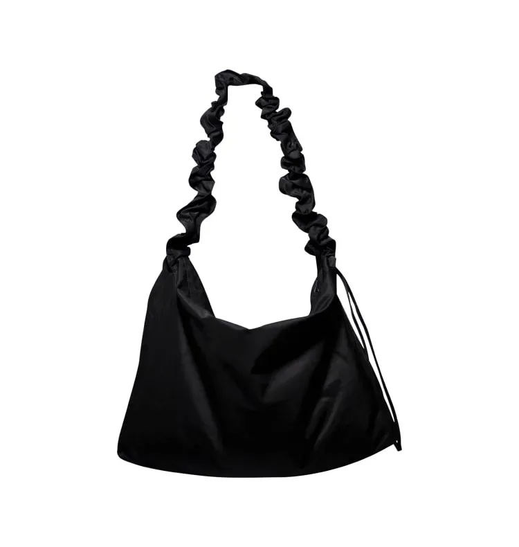 Wos Tilda bag big håndveske svart nylon 50 cm
