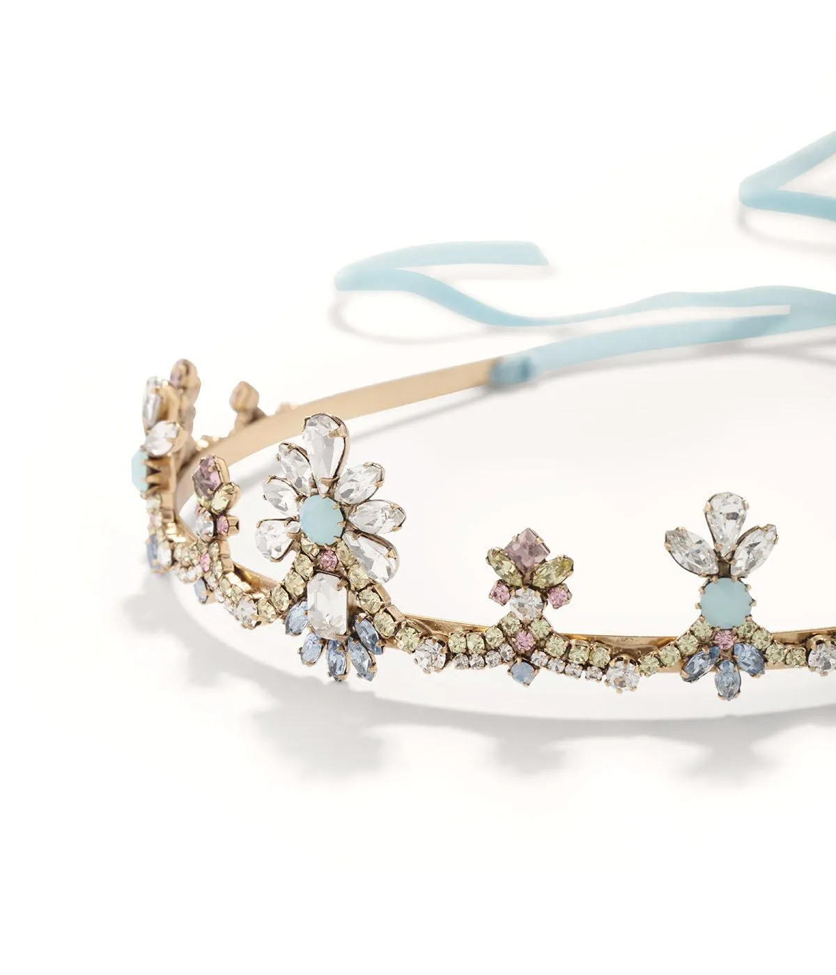 Loren Hope Victoria tiara Multi pastell 15 cm