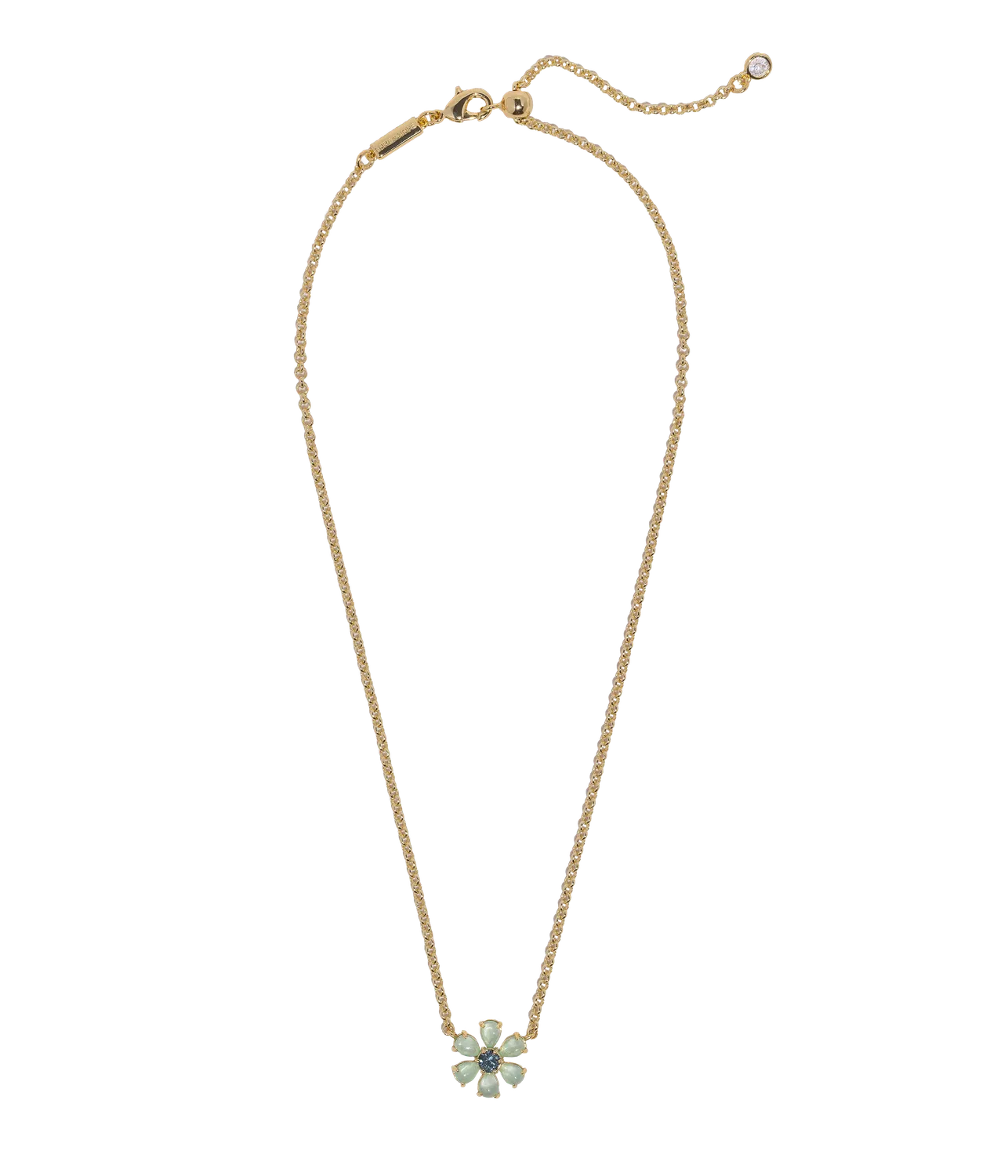 Loren Hope Emeline Flower halskjede mint pastellblomst