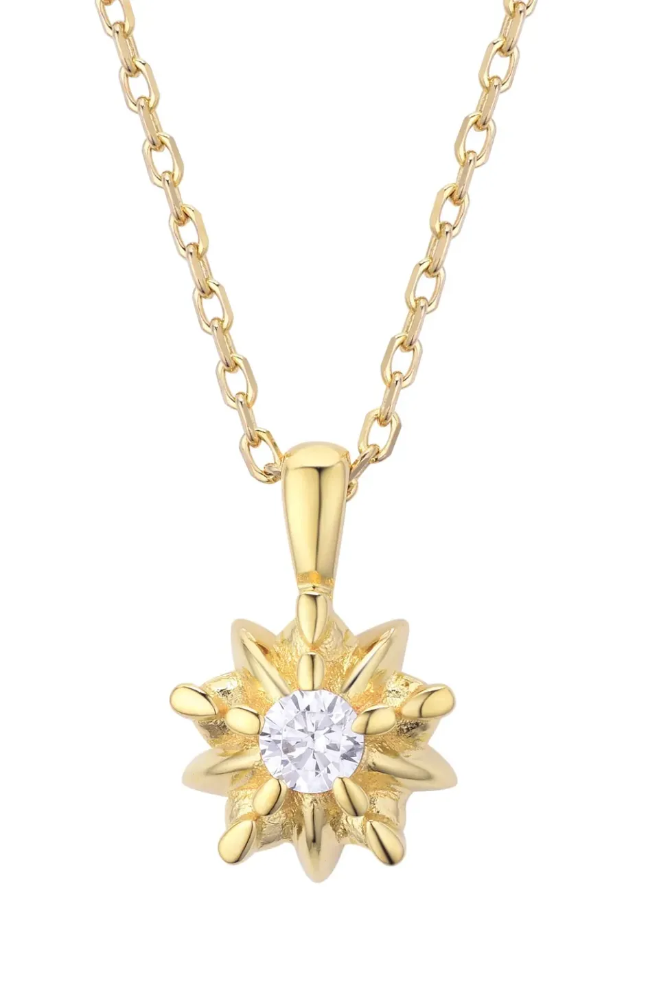 Janne Formoe Sonja halskjede 42+3 cm zirkonia