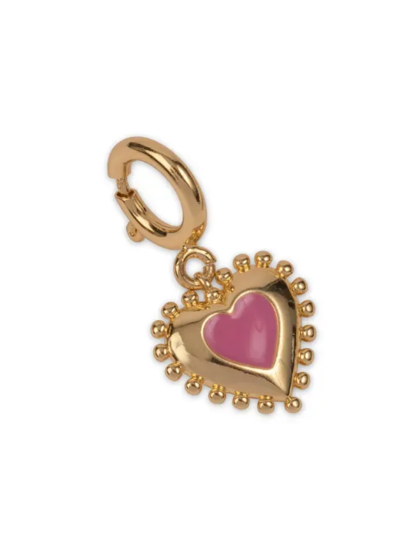 pfg Stockholm Heart berlock hjerte gull