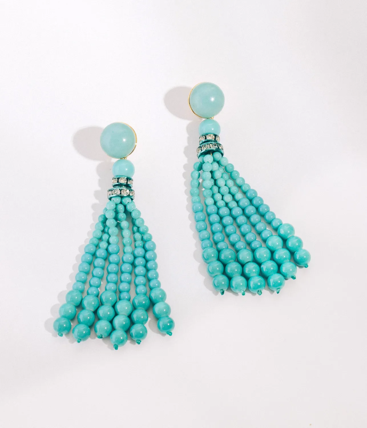 Loren Hope Greer Tassel øredobber Turkis dusk