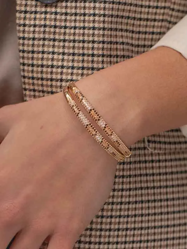 PFG Stockholm Fab Leo armband gnistrende brud