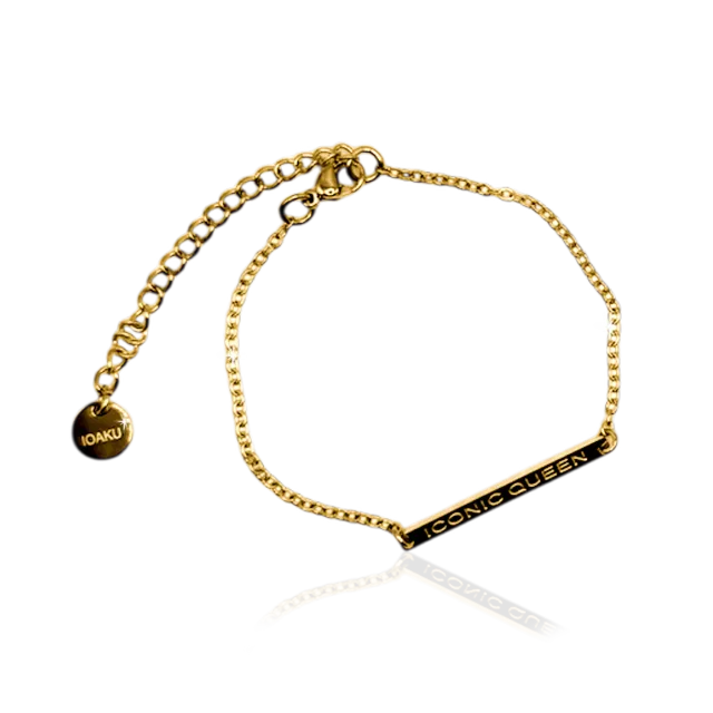 IOAKU Iconic Queen armbånd stål statement