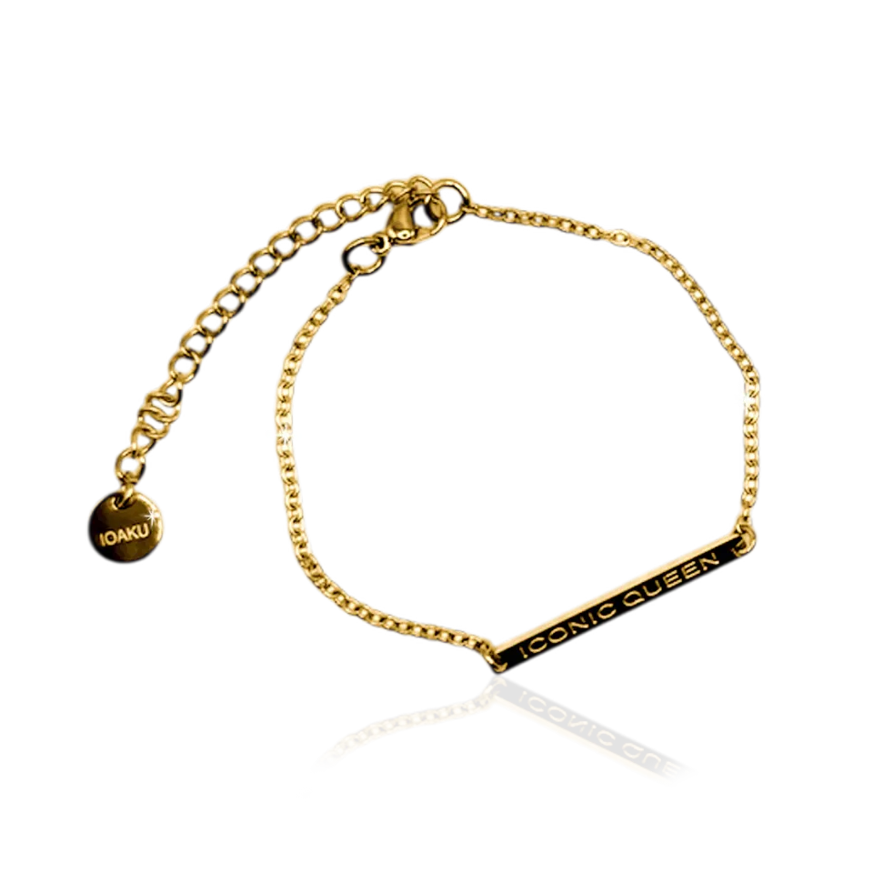 IOAKU Iconic Queen armbånd stål statement