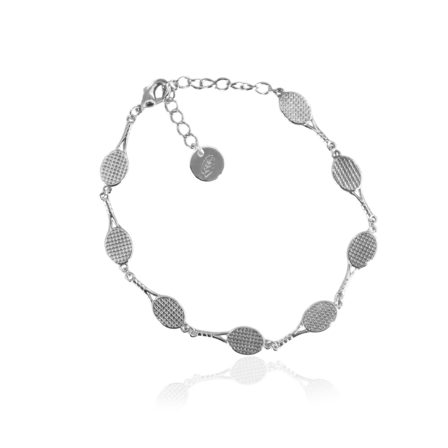 IOAKU Multi Tennis Racket Chain armbånd gull