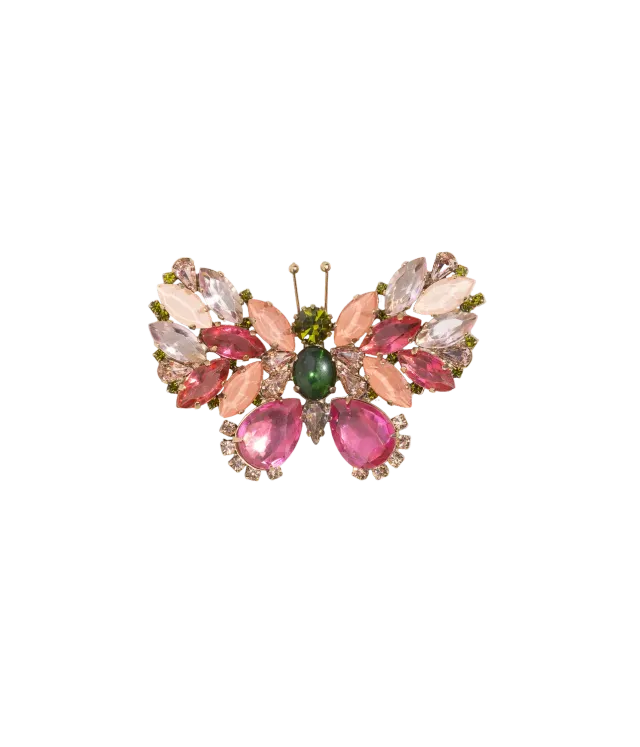 Loren Hope Butterfly brosje rose rosaline