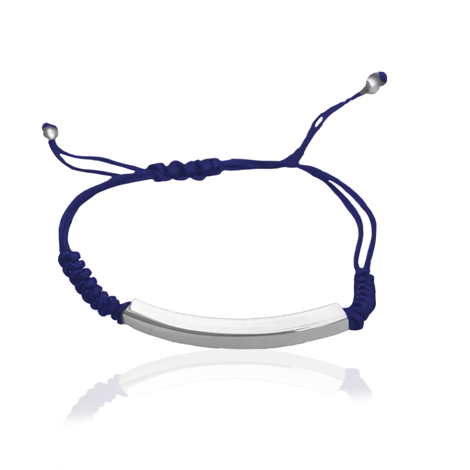 IOAKU Braided Plain armbånd guld svart vannfast