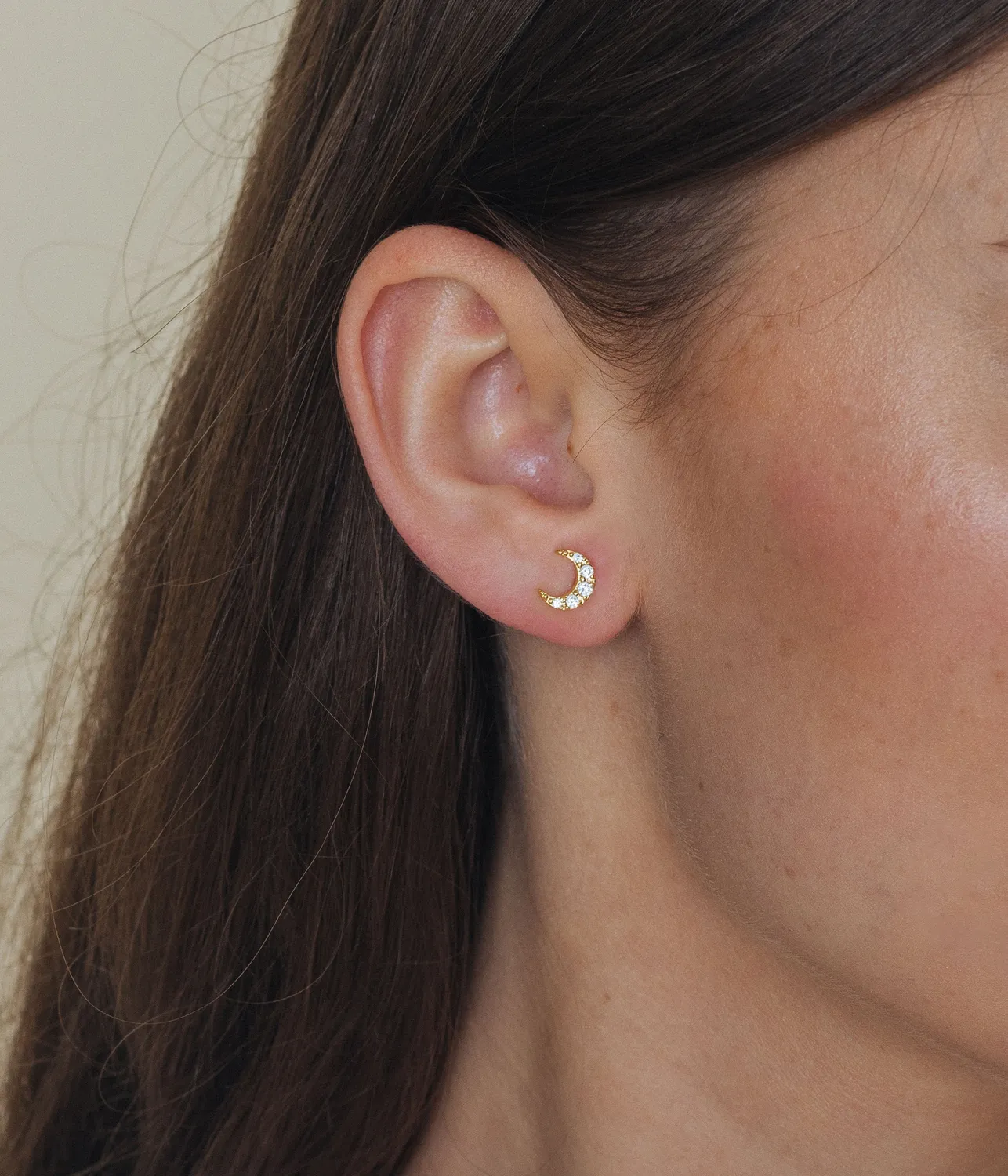 Loren Hope Soleil studs øredobber multi 3-pakning